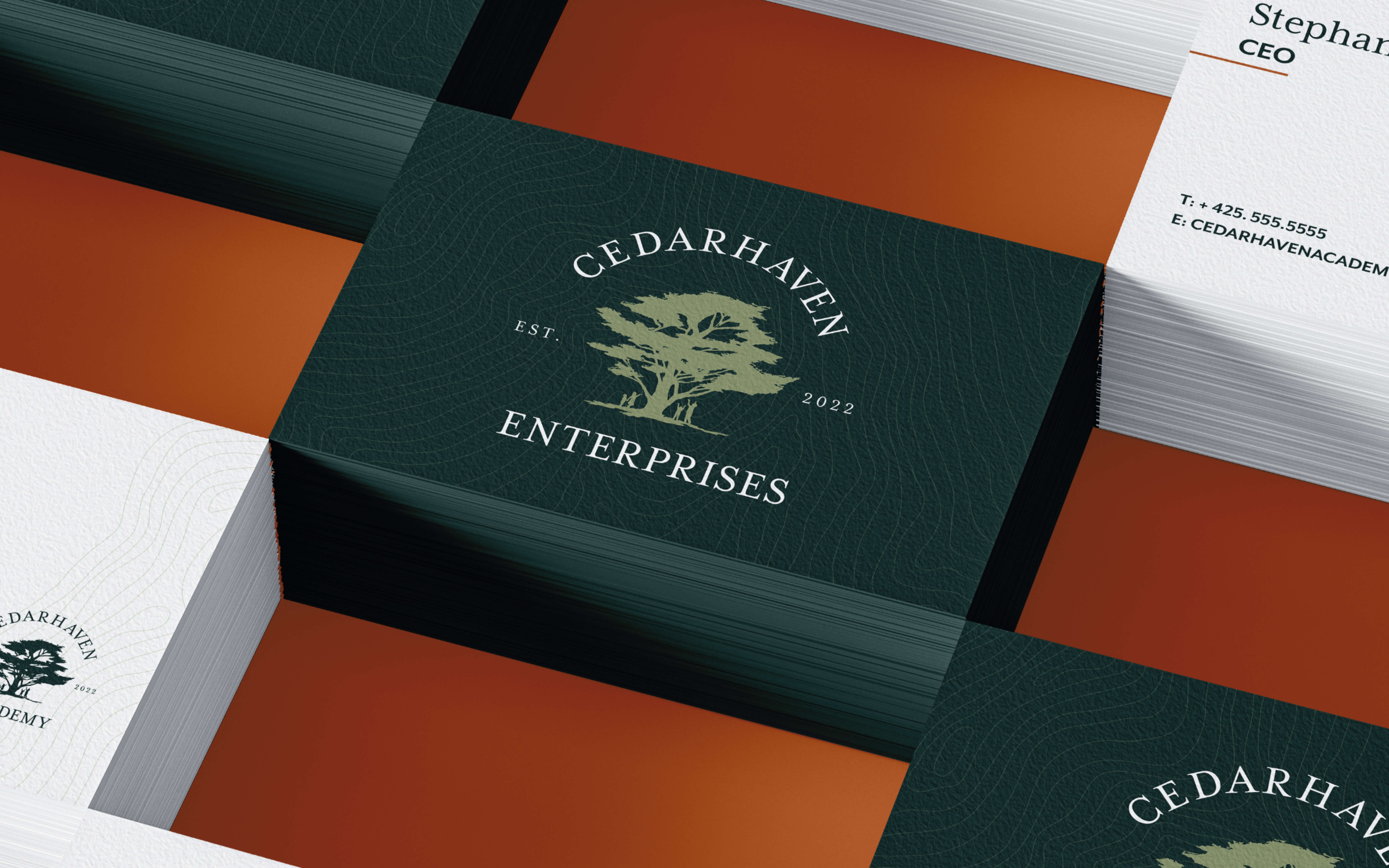 Cedarhaven Enterprises Business Cards
