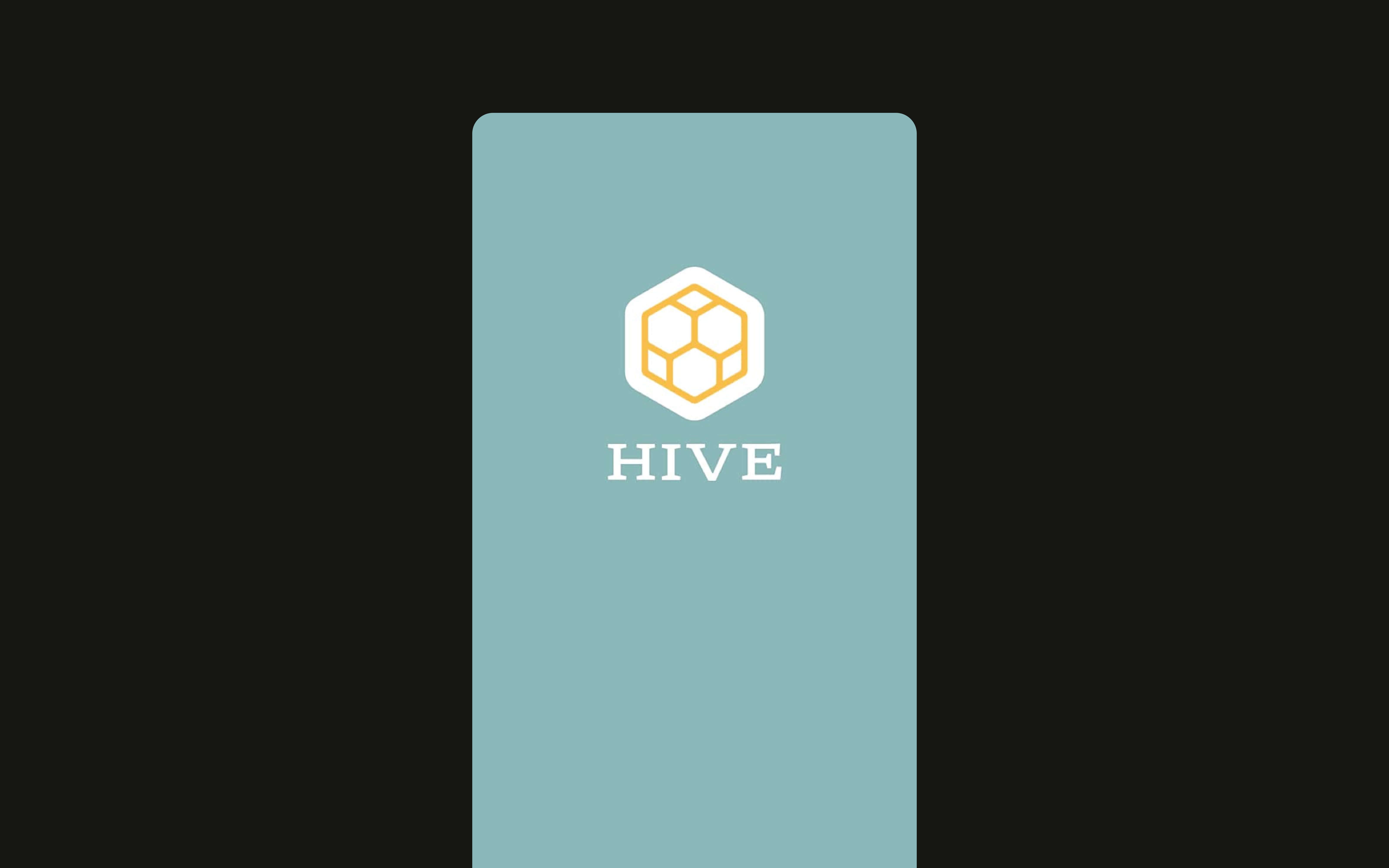 Hive Mobile Application UI Design