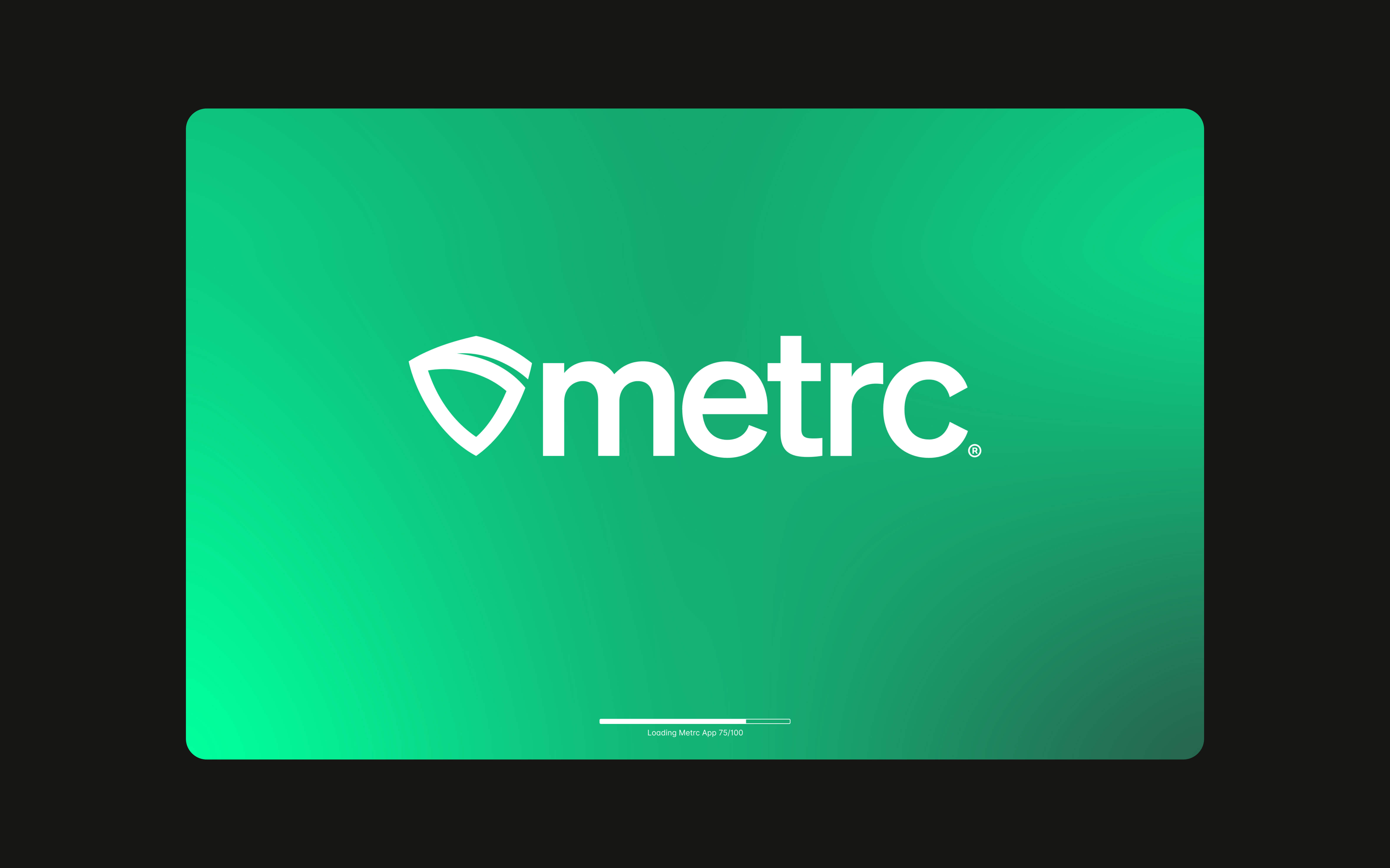 Metrc Desktop Web Application UI Design