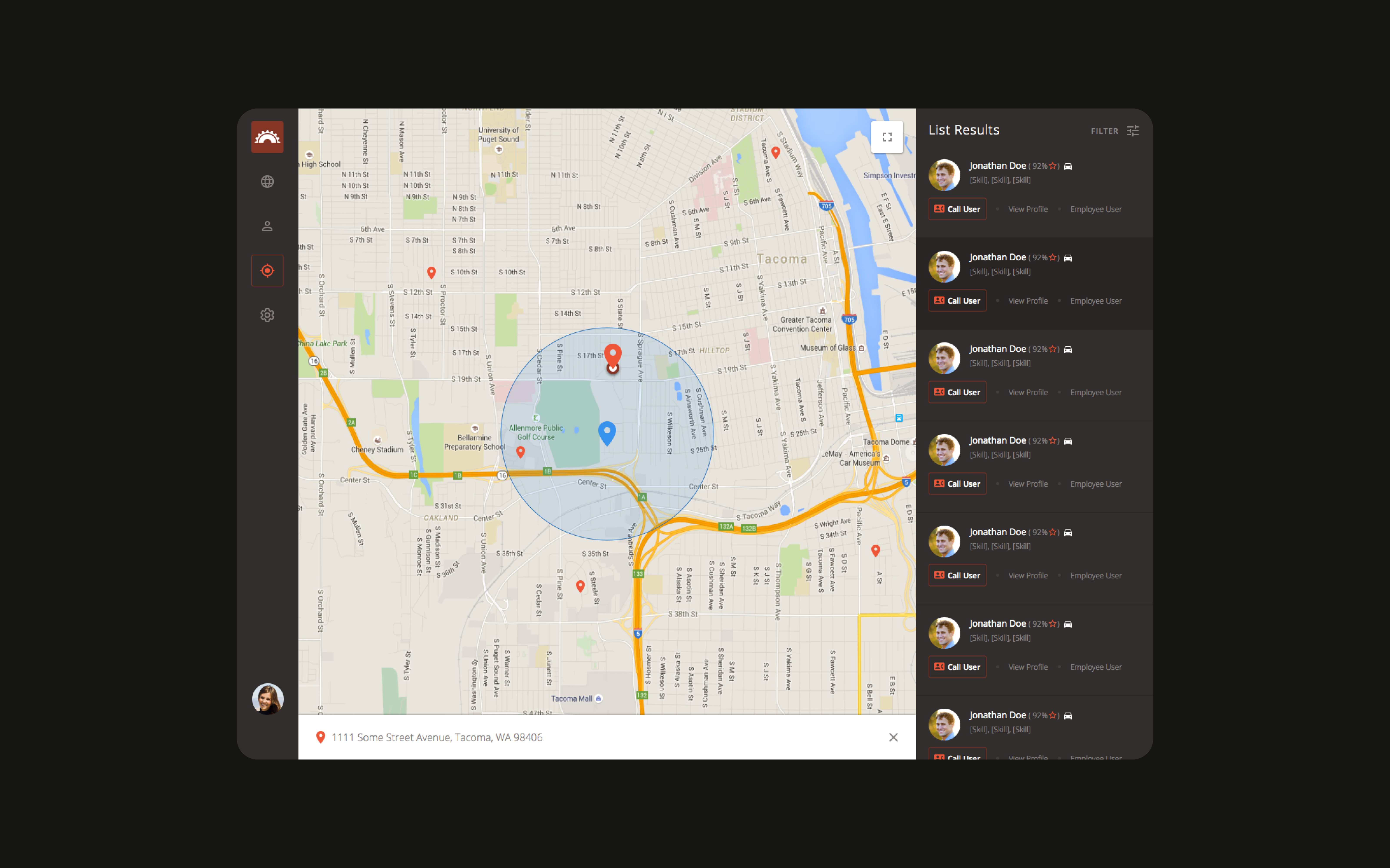 Laborworks Desktop Web Application UI Design